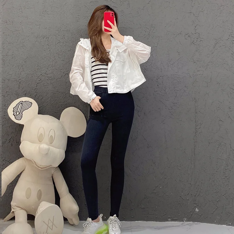 

Женский короткий Тренч с большими карманами, Повседневная ветровка с капюшоном, верхняя одежда