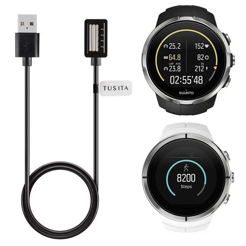 Магнитный usb-кабель для зарядки Suunto 9/ Spartan Ultra HR/Spartan Sport HR (3.3 фута/100 см) | Наручные