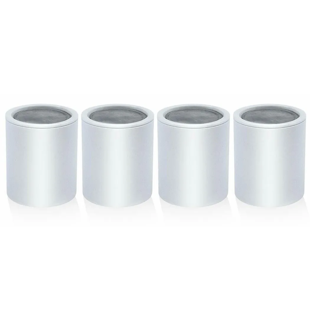 

4PC Replacement Cartridge For High Output 15-Stage Shower Filter With Vitamin Hower Head High Pressure Saving Water Bathroom A