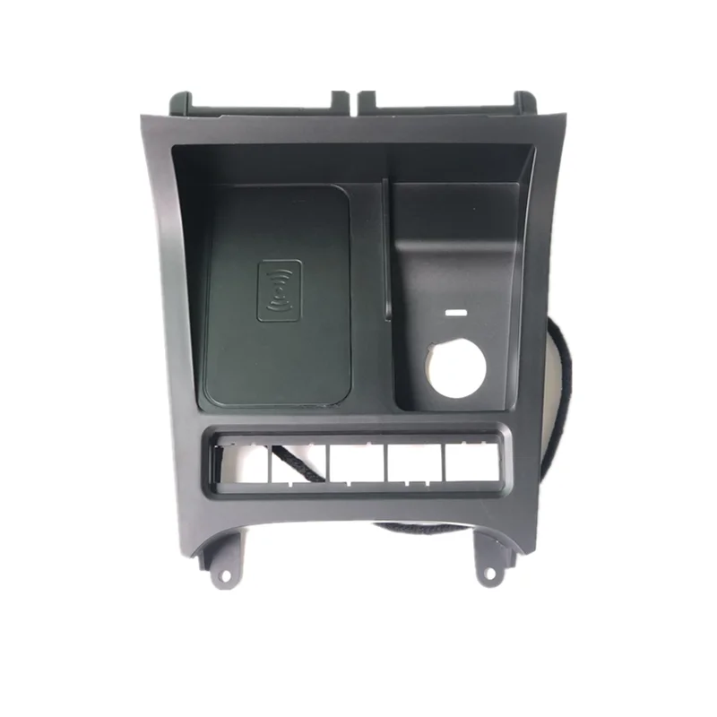 1set abs plastic material 15w fast charging qi car wireless charger phone charging for 2008 2013 volkswagen vw golf 6 mk6 5k1 free global shipping