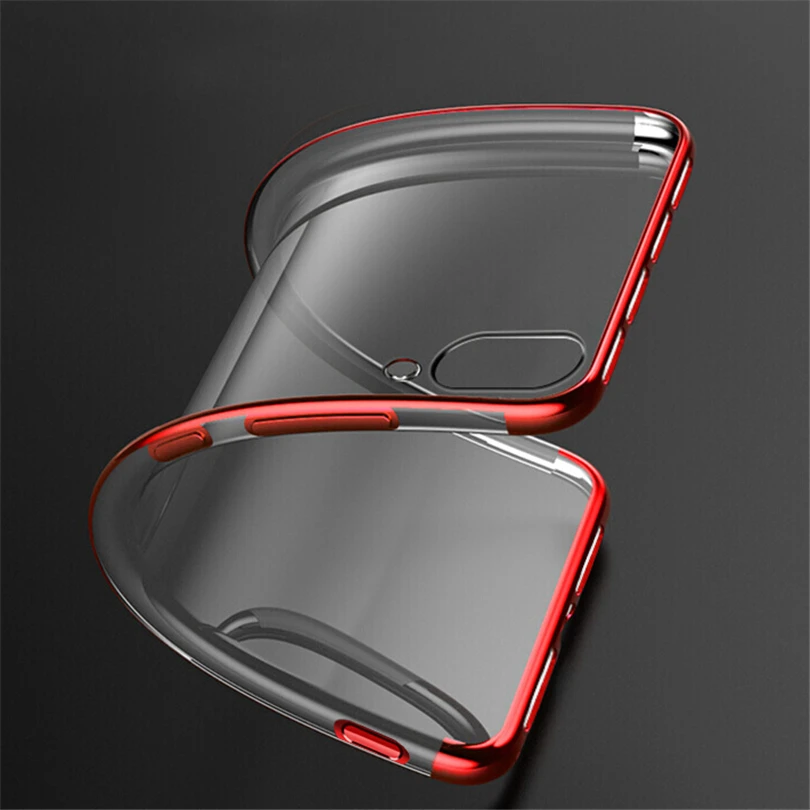 Shockproof Phone Case For Huawei Honor 8 9 10 Lite Transparent Slim Soft TPU Cover 7X 9X 8X Max Note Play 3 | Мобильные телефоны и