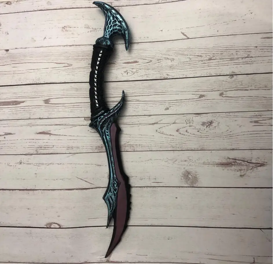 Vyse Scythe 50 см вау анти волшебник эльф 1: 1 оружие для косплея ролевая игра
