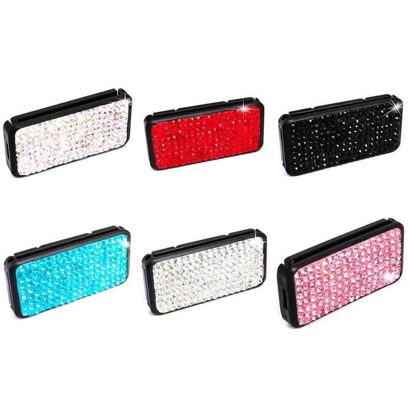 Universal Car Safety Belt Clip Vehicle Adjustable Seat Belts Holder Stopper Buckle Clamp Rhinestone Adjuster Clips | Автомобили и