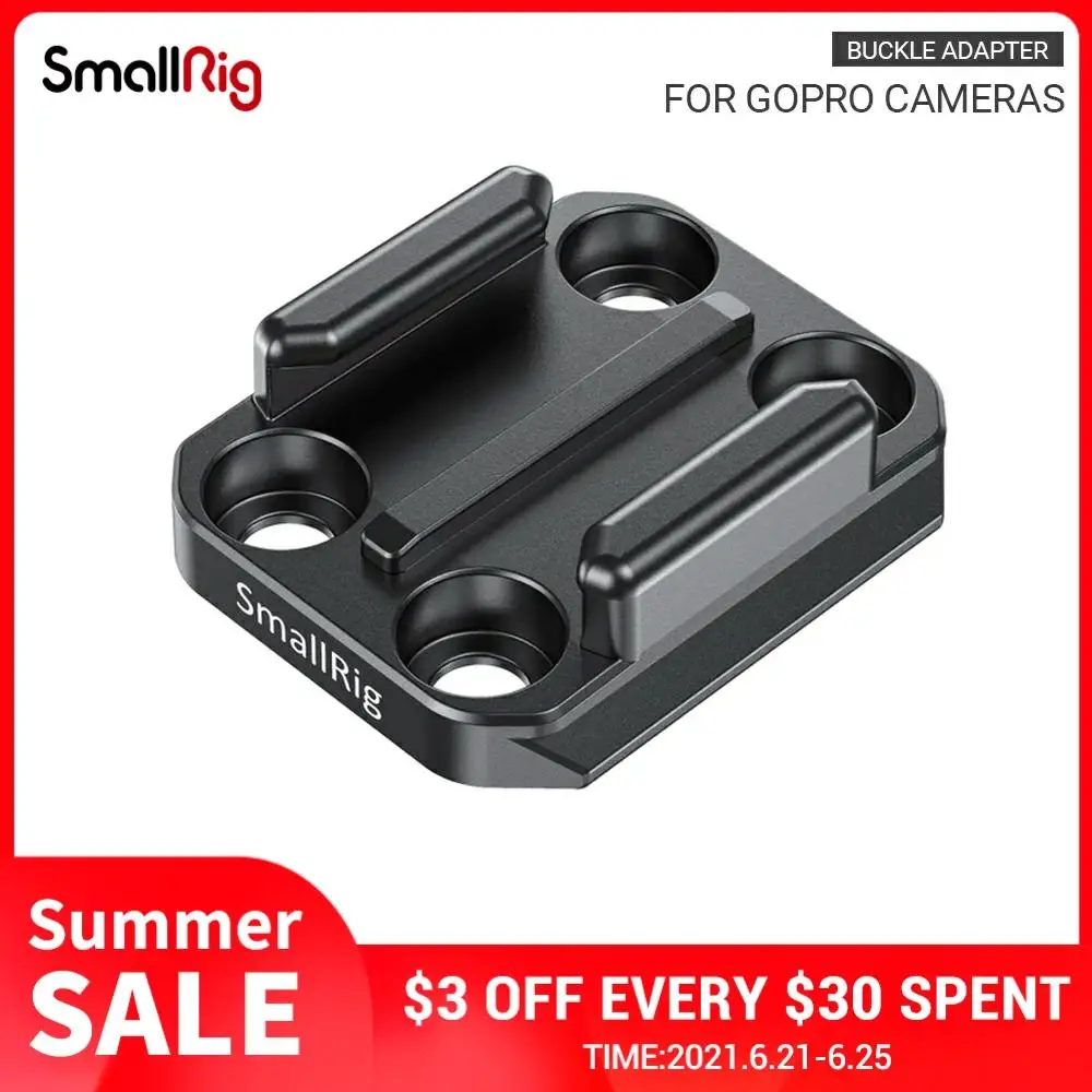 Переходник SmallRig для камеры с быстроразъемной пластиной Arca GoPro HERO 8 / 7 6/5 черный