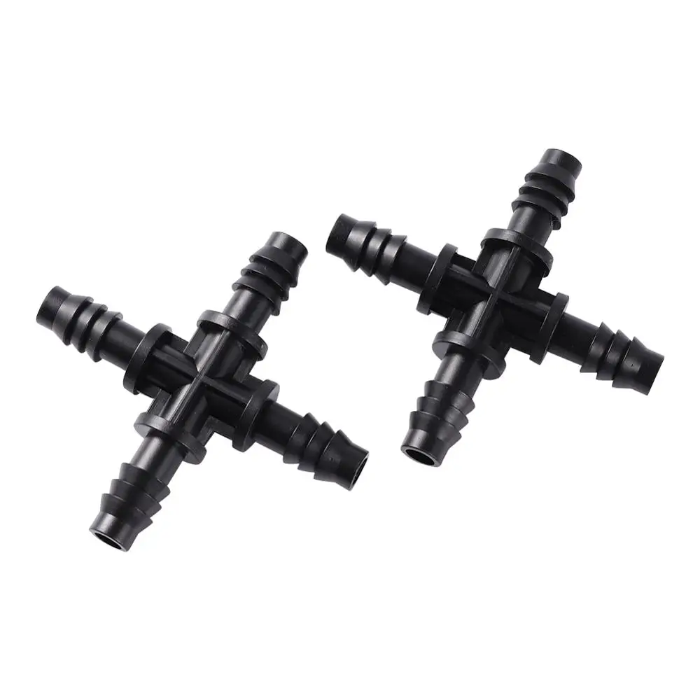 Разветвитель капельный полив с зазубринами 8/11 мм 5 шт. |