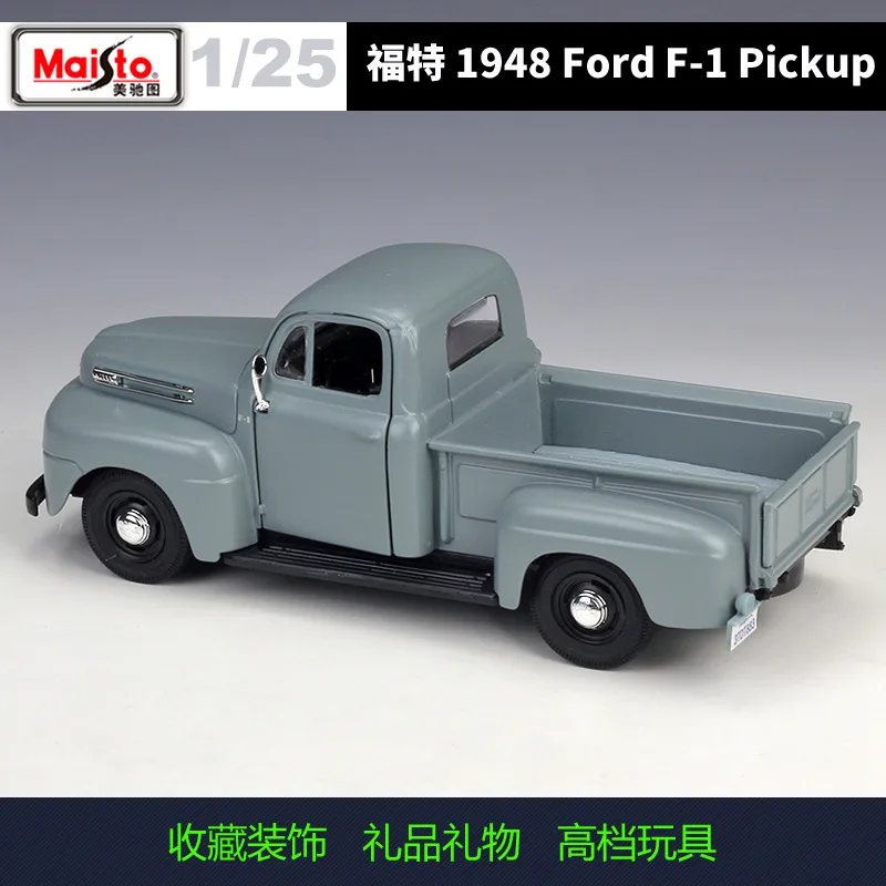 Maisto 1:24 пикап 1948 Ford F 1 Mustang Roadster имитация сплава Модель автомобиля коллекция