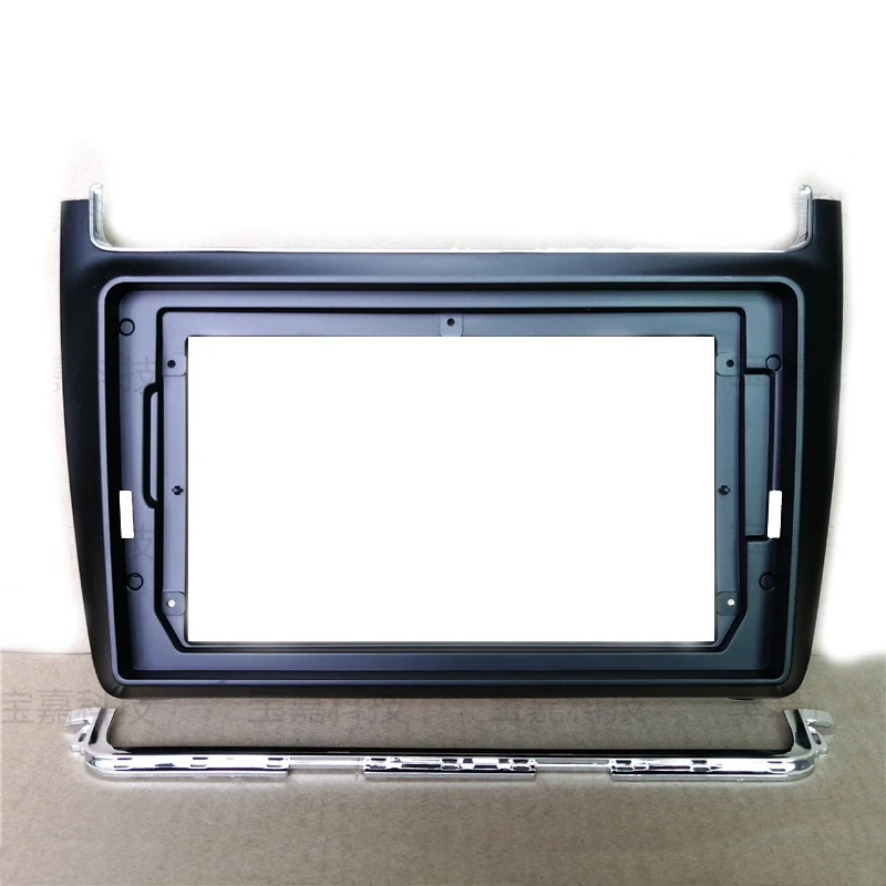 

9 Inch For VW Polo 2011~2018 Car Fascia Navigation Frame Dash Kit Universal Android Multimedia Player car radio frame