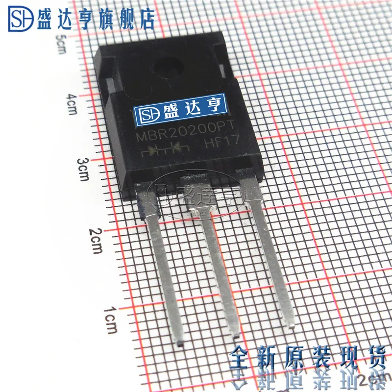 10 шт./лот MBR20200PT 20A 200V TO3P DIP Schottky Барьерный Диод/ | Электронные компоненты и