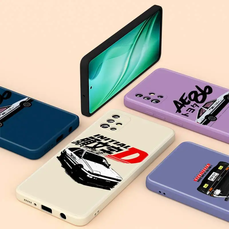 

Digital D retro racing car For Samsung A20S A02 A72 A71 A32 A31 A20 A30 A21S A91 A81 A52 A51 A50 Capa Liquid Silicone Phone Case