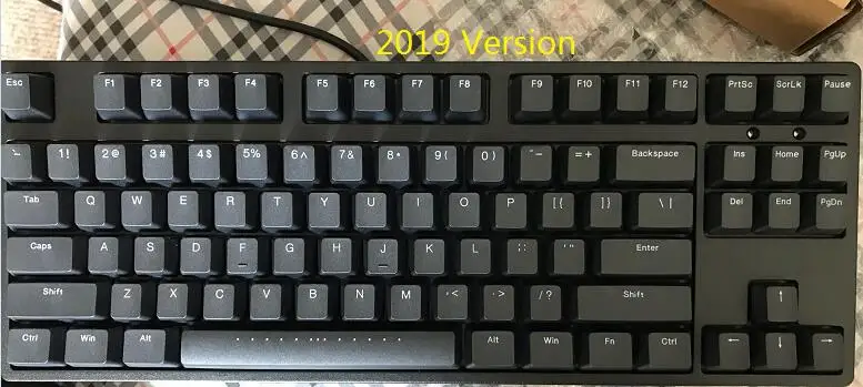 IKBC C87 TKL механическая клавиатура без ключа C87 PBT keycap cherry mx серебристый переключатель коричневая скорость без подсветки игровая клавиатура