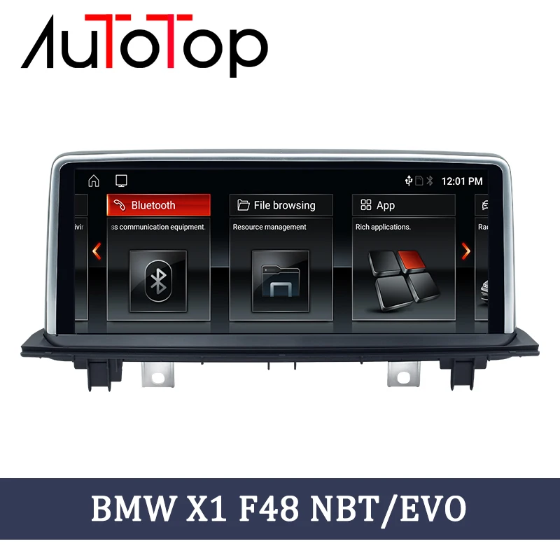AUTOTOP BMW Android 10 0 автомобильный мультимедийный плеер для X1 F48 2016 2017 NBT 2018 Φ радио