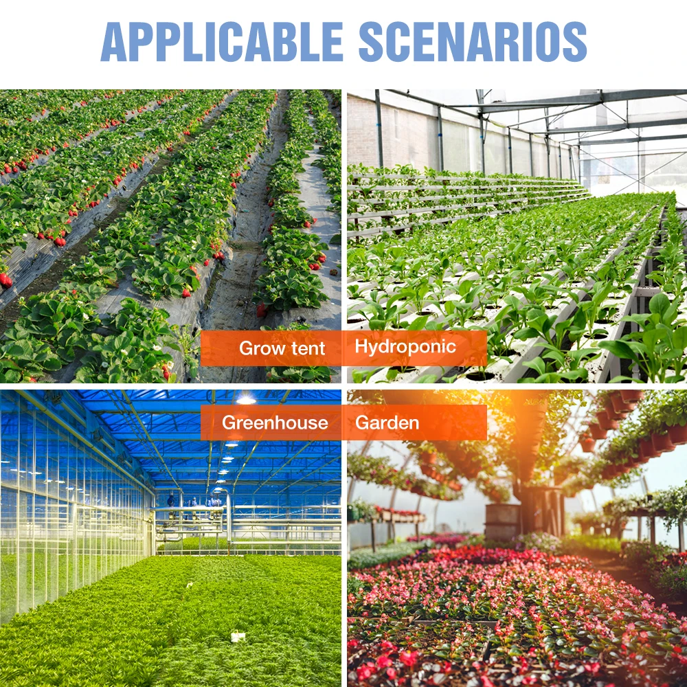 DuuToo Plant Grow Lamp LED Full Spectrum Phyto Light 300W 500W Seedling Fito Indoor Flower Hydroponics Growing Lampada | Лампы и