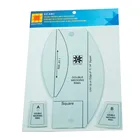 Многофункциональная линейка для шитья одежды, ручная линейка для шитья, прочная линейка, линейка портного, 4 стиля