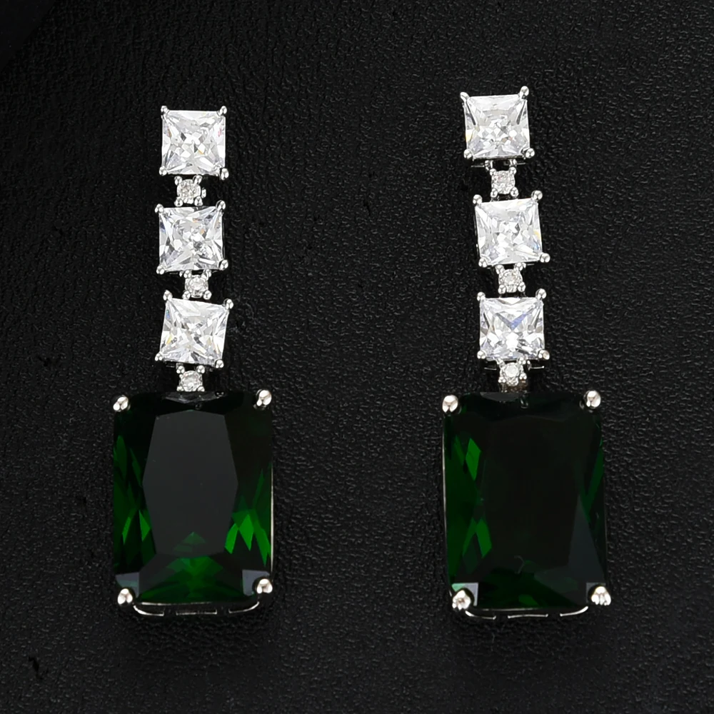 Missvikki высококачественные подвески блестящие яркие серьги Свадебные Ювелирные