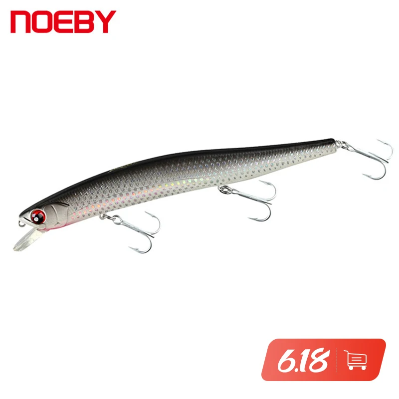 NOEBY плавающие рыболовные приманки 150 мм 23 г Swimbait Воблер жесткие искусственные для