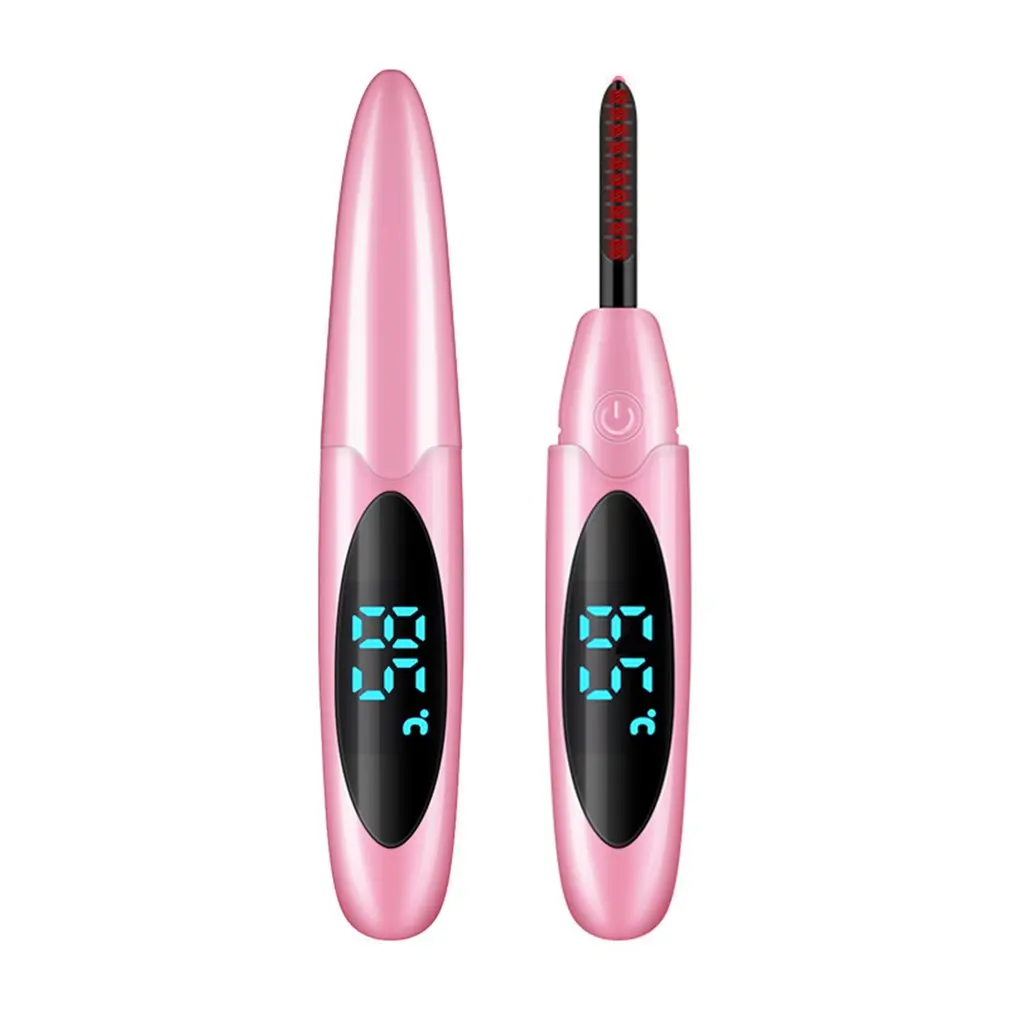 

USB Digital Display Electric Hot Curling Eyelash Machine With Ergonomic Comb Design Rapid Warming Beauty Tools