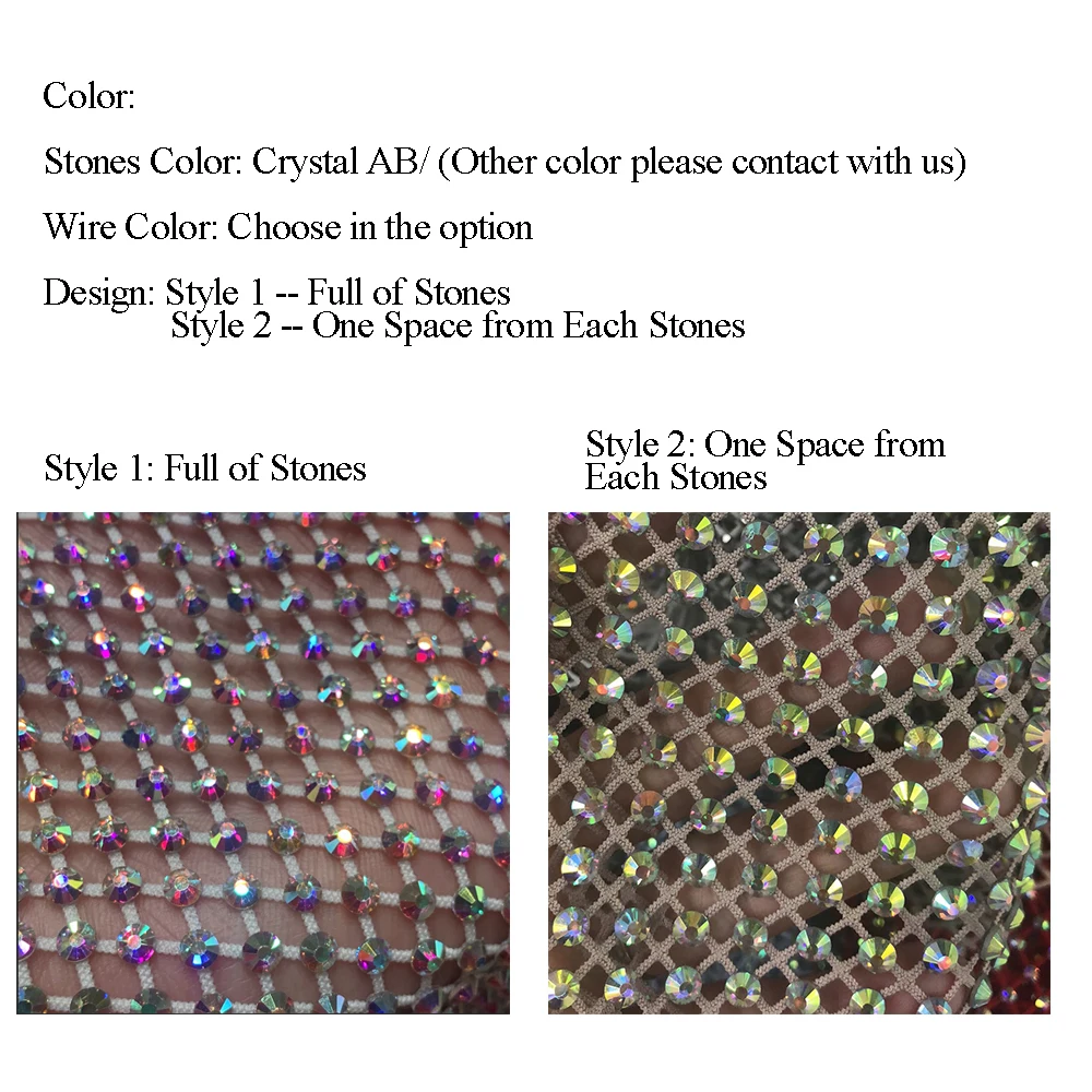 Кристальный замок большой размер 2 ярда бриллиантовая сетка белые AB Камни