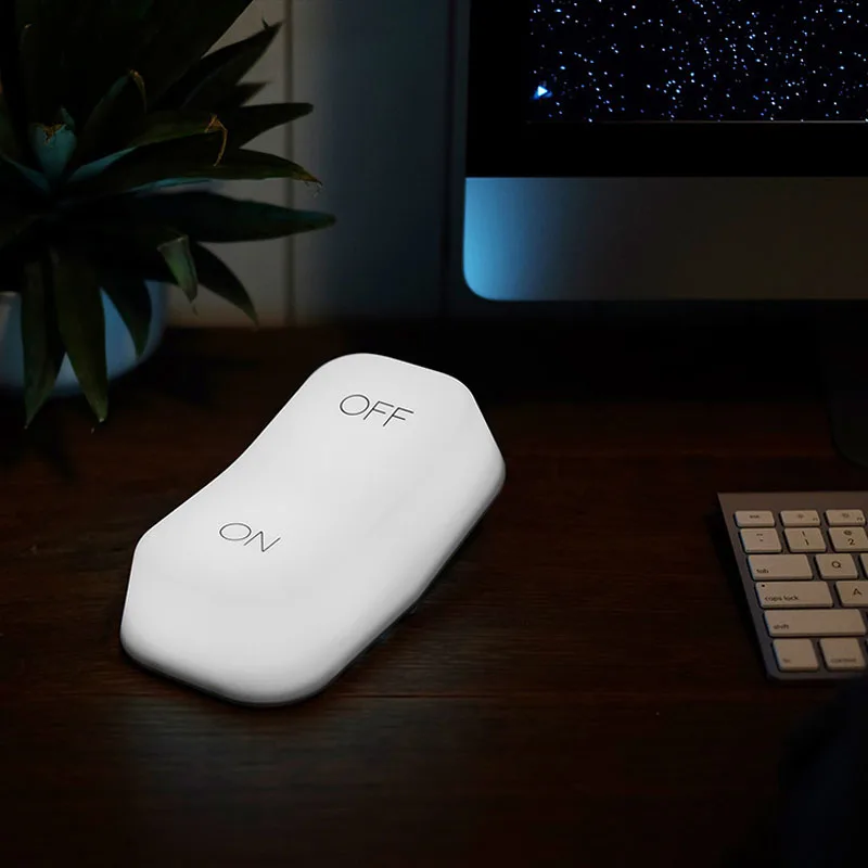 ВКЛ ВЫКЛ светодиодный ночник прикроватная настольная лампа переносная