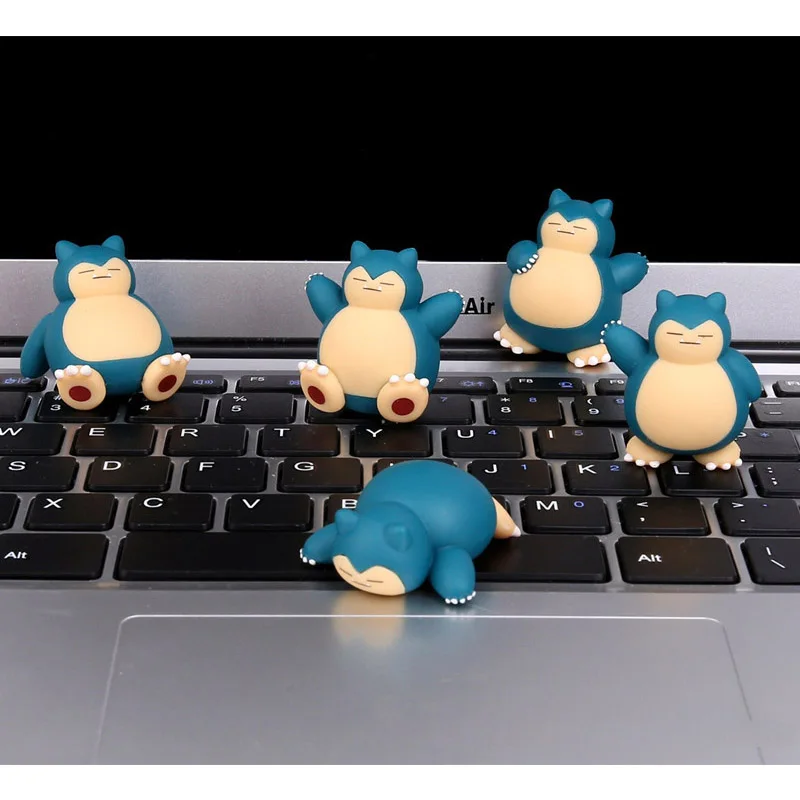 Куклы Покемон Takara Tomy 5 шт. брелок с фигуркой храпа детские подарки модели игрушек