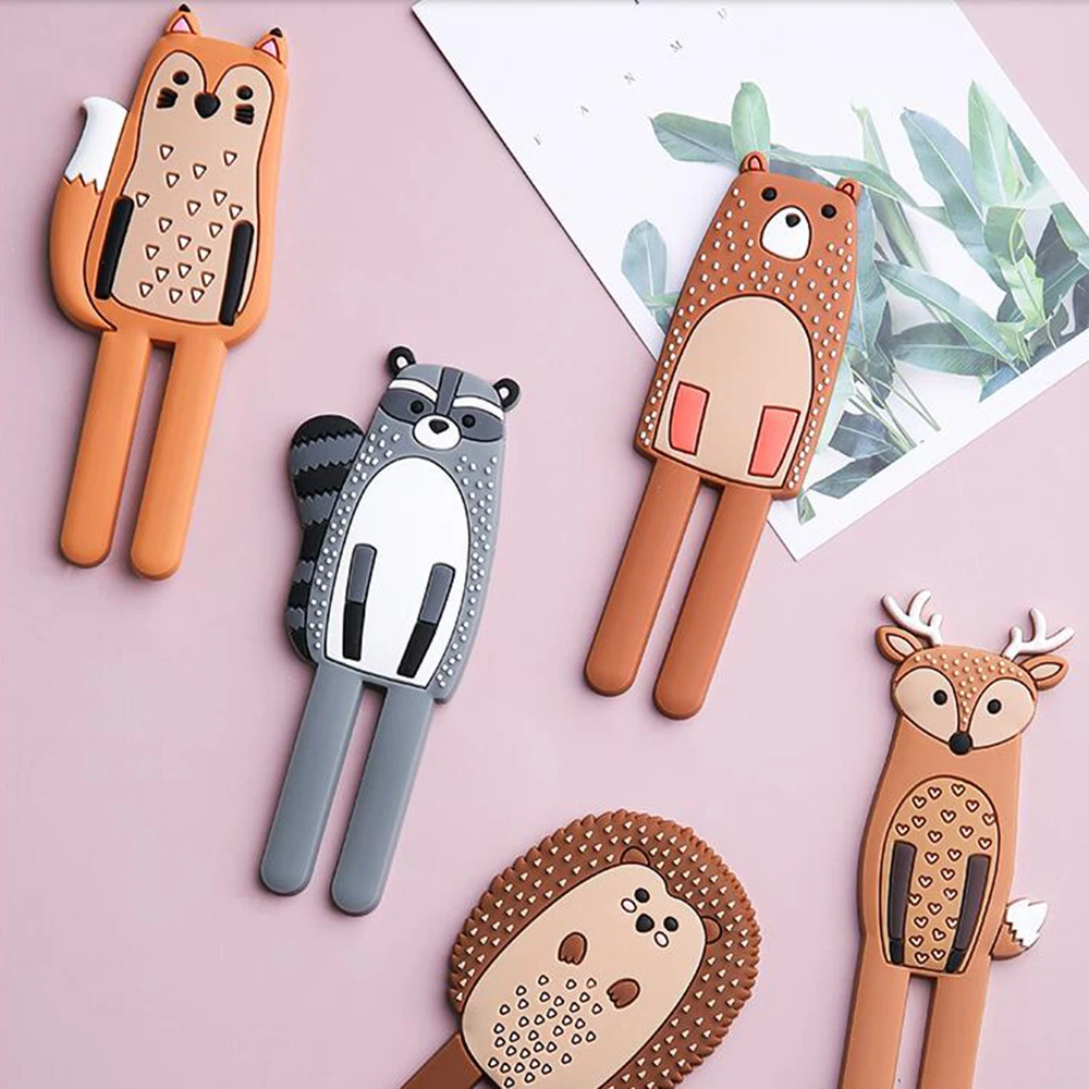 Милые животные Магнитная фотомагнитная декоративная наклейка на холодильник