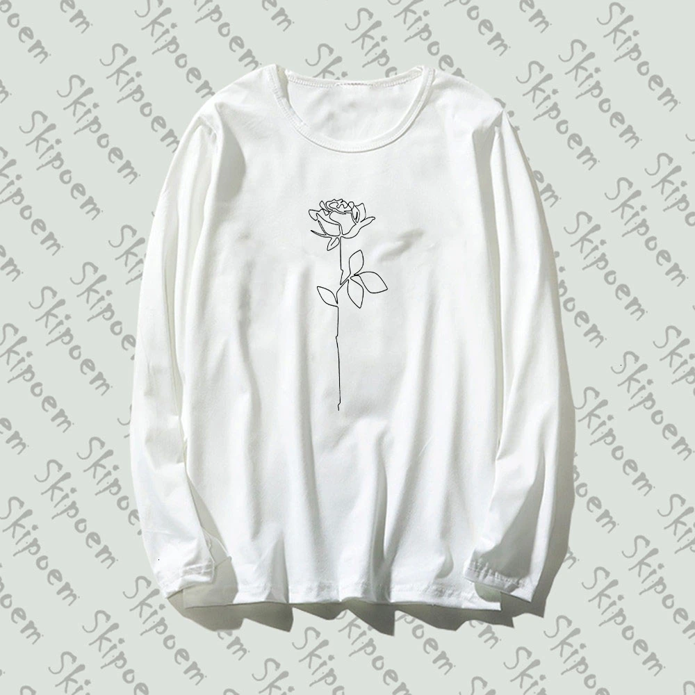 Абстрактный Женский рисунок минималистичный арт женская футболка Эстетическая