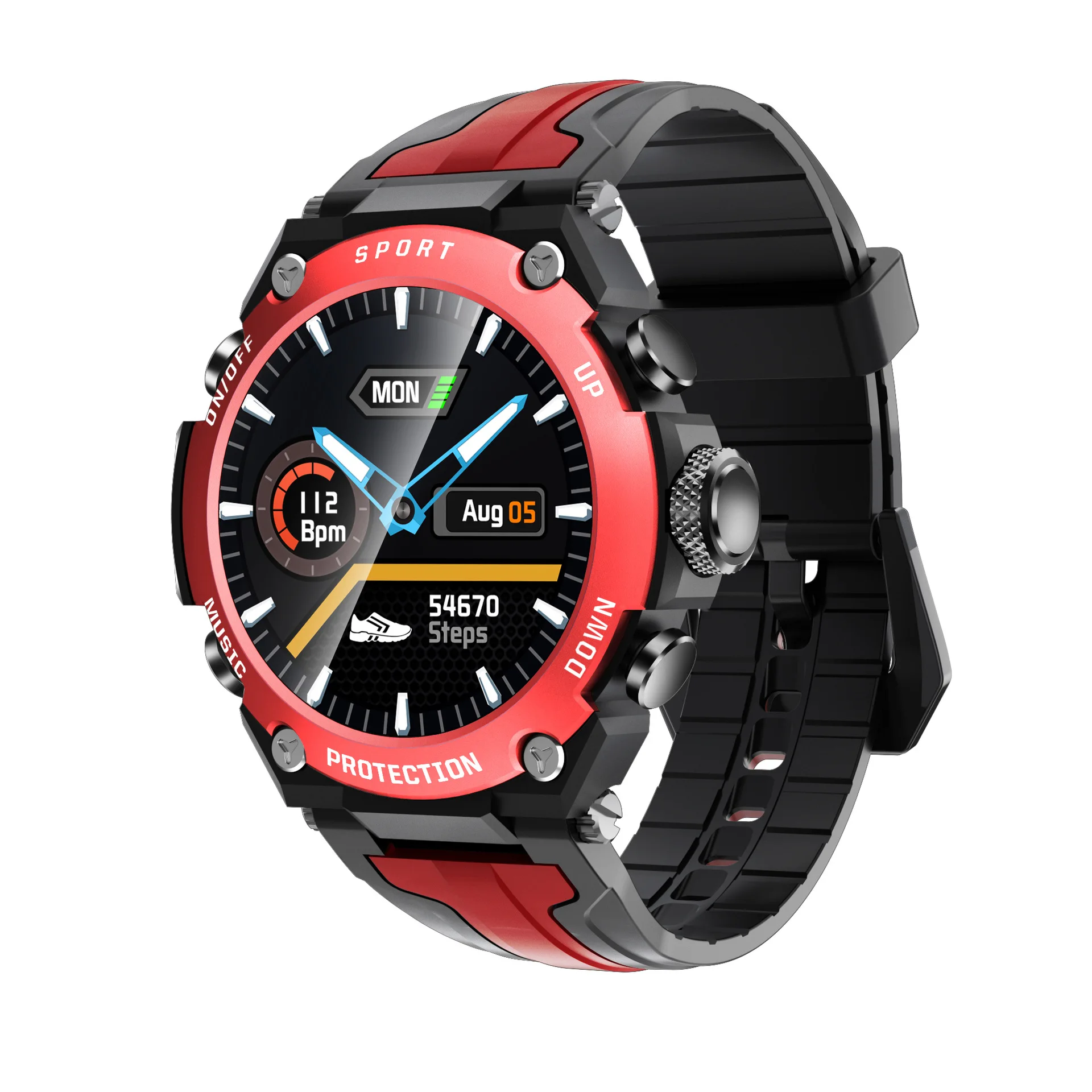 

Bluetooth Music SmartWatch Heart Rate Fitness Sports