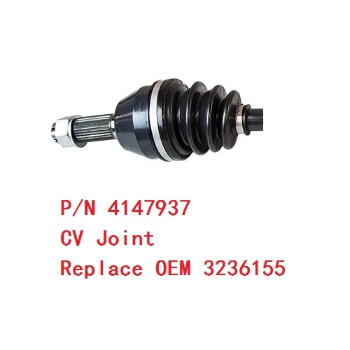 Карданный вал CV для Polaris RZR XP 1000 4 2014 2018 1333944 1333439 1333124|Детали и аксессуары
