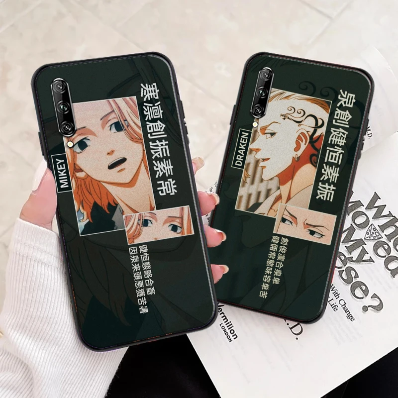 

Anime Tokyo Revengers Phone Case For Huawei P Smart Z 2019 2021 P20 P30 P40 Lite Pro Plus Funda Carcasa Soft TPU