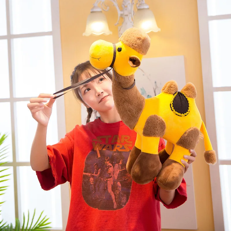 Пустыня яркая игрушка кукла имитация верблюда мультяшная мягкая подарок для