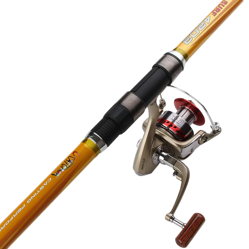 4 2 м 250 г вес приманки удочка для серфинга Пляжное длинное забрасывание 3