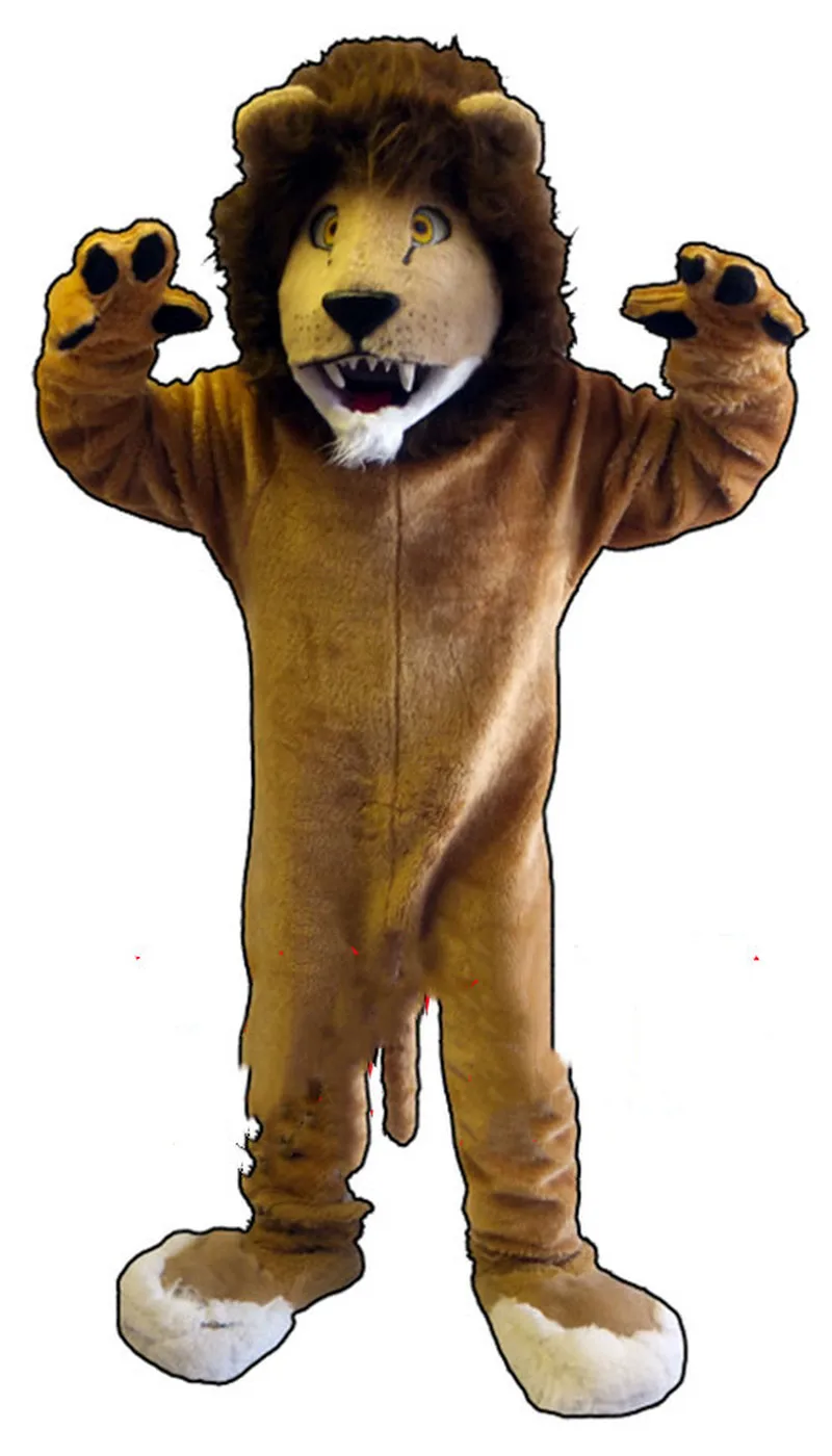 

Lion Mascot Costume Suits Cosplay Party Game Dress Outfits Promotion Carnival Halloween Xmas Easter Adults Fursuit