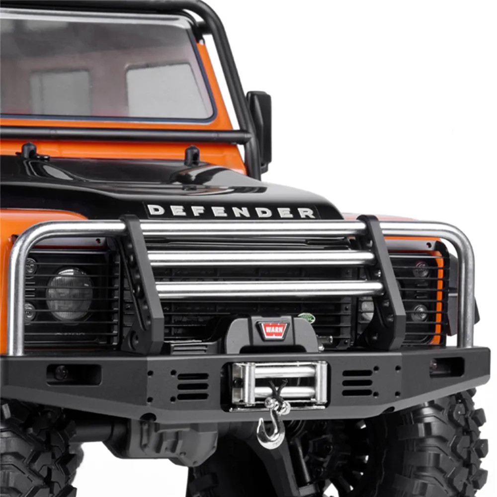 Универсальный металлический передний бампер для 1:10 Traxxas TRX4 Defender Axial SCX10 90046 90047