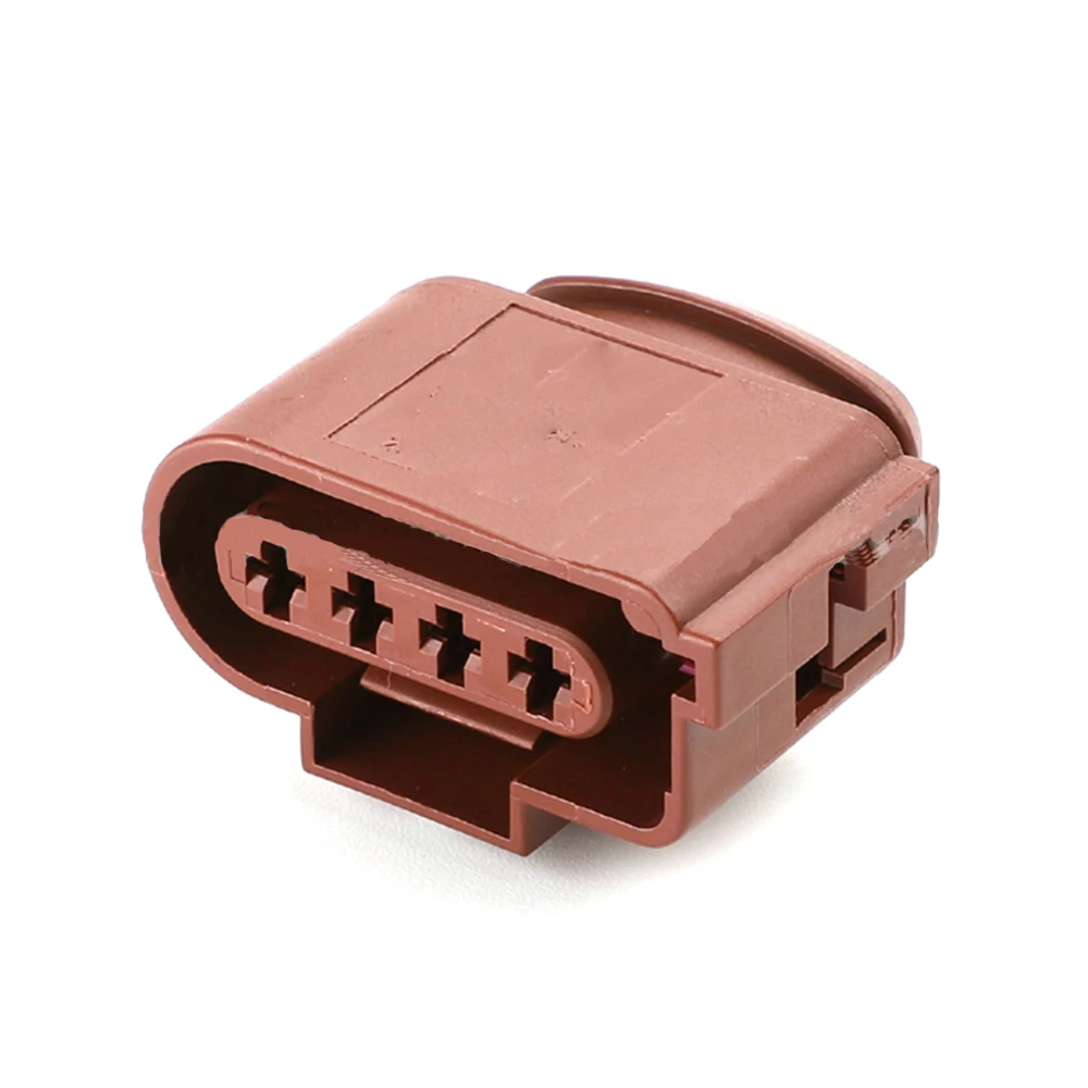 

2/5/10/20/50/100sets 4pin 3.5mm VW Passat auto waterproof wiring harness connector 1J0 973 724 A 1J0973724A