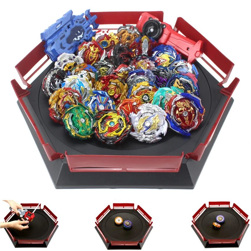 TAKARA TOMY набор игрушек Beyblade Burst Арена Bayblade из металлического сплава с пусковым