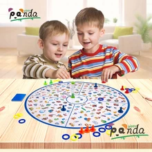 Board Game Early Educational Matching Toys For Families Party Puzzle Montessori Memory Preschool Detective Card Game For Kids