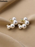 kshmir metallic pearl earrings for celebrities fashion jewelry luxury jewelry new styles wedding parties unusual girl earrings