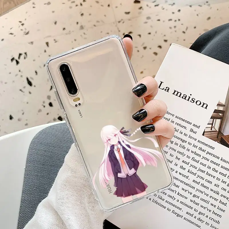 

Danganronpa Phone Case Transparent for Huawei P20 P30 P40 lite pro P smart 2019 honor 8x 10i