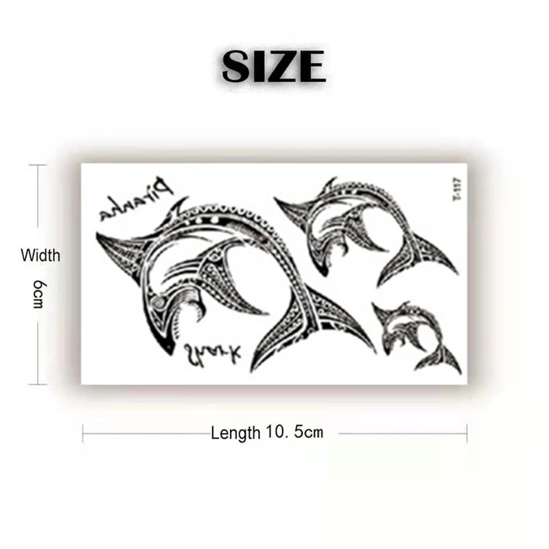 Temporary Tattoo For Women Tattoo Sticker Fake Tattoo Rose Owl Tattoo Sticker Body Painting One-Time Tattoos Small Size 10.5*6CM