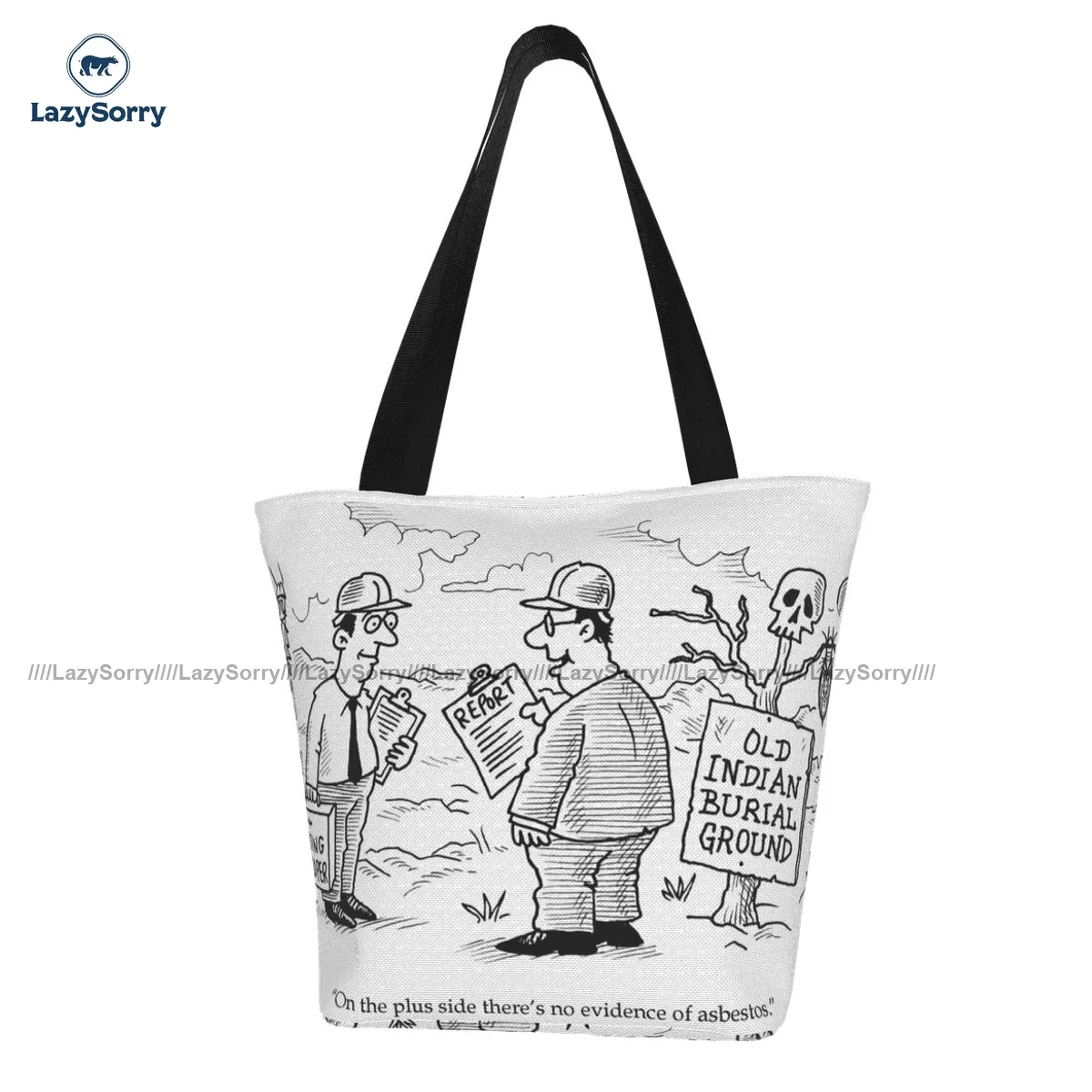 

Supernatural Shopping Bag Streetwear Polyester Handbags Woman Fashion Reusable Bags