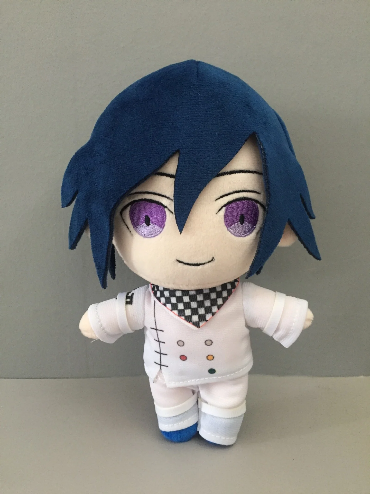Mu&ntilde;eco de juguete de peluche de 20cm para ni&ntilde;os, mu&ntilde;eco de peluche de Anime, Kokichi, Oma, Nagito, Komaeda-3