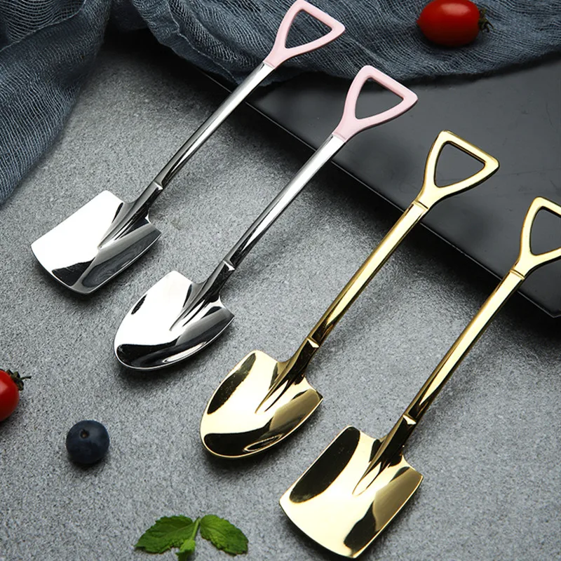 Набор посуды железная ложка твердая и вилка|Столовые сервизы| |