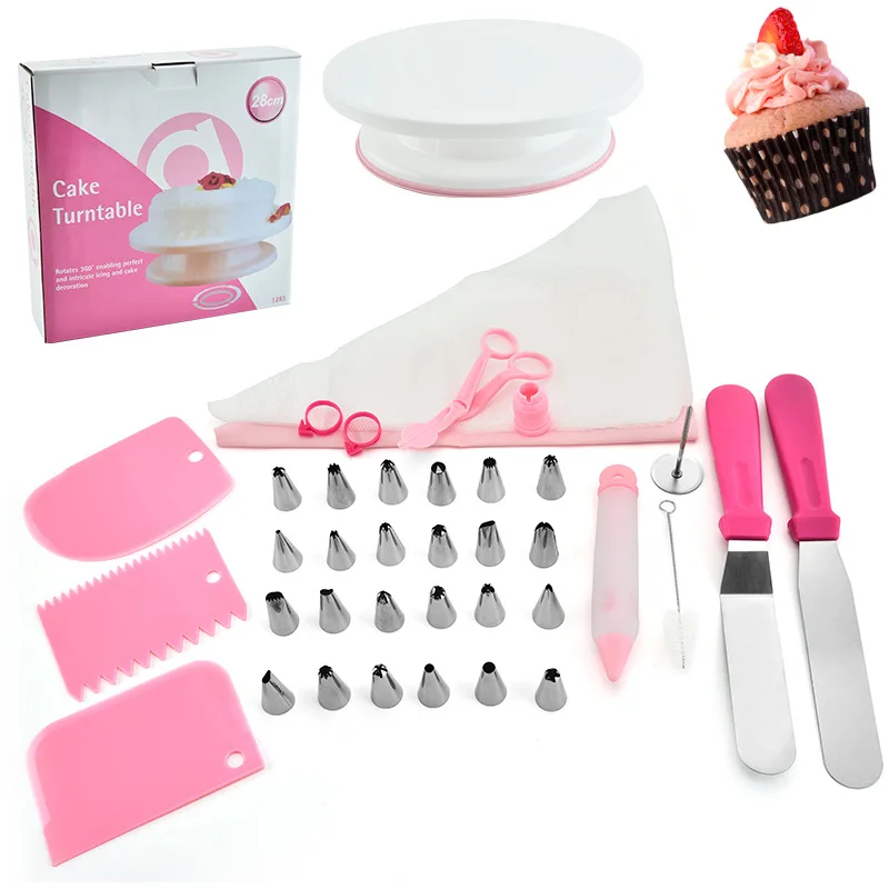 

48 комплектов торт украшения торта декорирования выпечки инструмент в Корейском стиле Прямая продажа с фабрики трубопроводов сопла отсадоч...