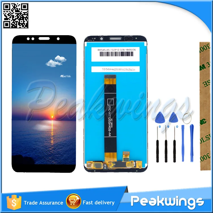 5,45 '' протестированный ЖК-дисплей для huawei Y5 Lite DRA-LX5 ЖК-дисплей с сенсорным экраном в сборе