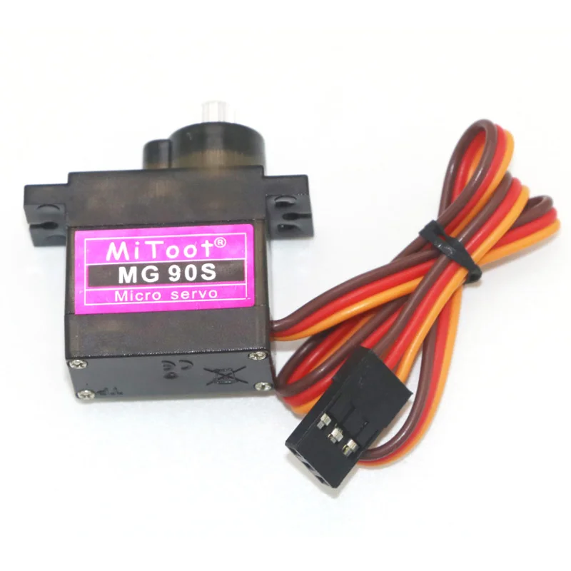 4 шт./лот Mitoot MG90S 9g металлическая шестерня Модернизированная SG90 цифровая