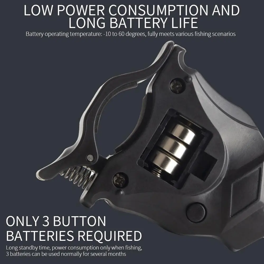 Сигнализация Прямая поставка рыболовный Колокольчик для бега светодиодный