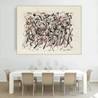 Цитон Джексон Поллок untiбез названия 1940s Canvas Холст Картина маслом известная работа постер картина Настенный декор украшение для дома гостиной