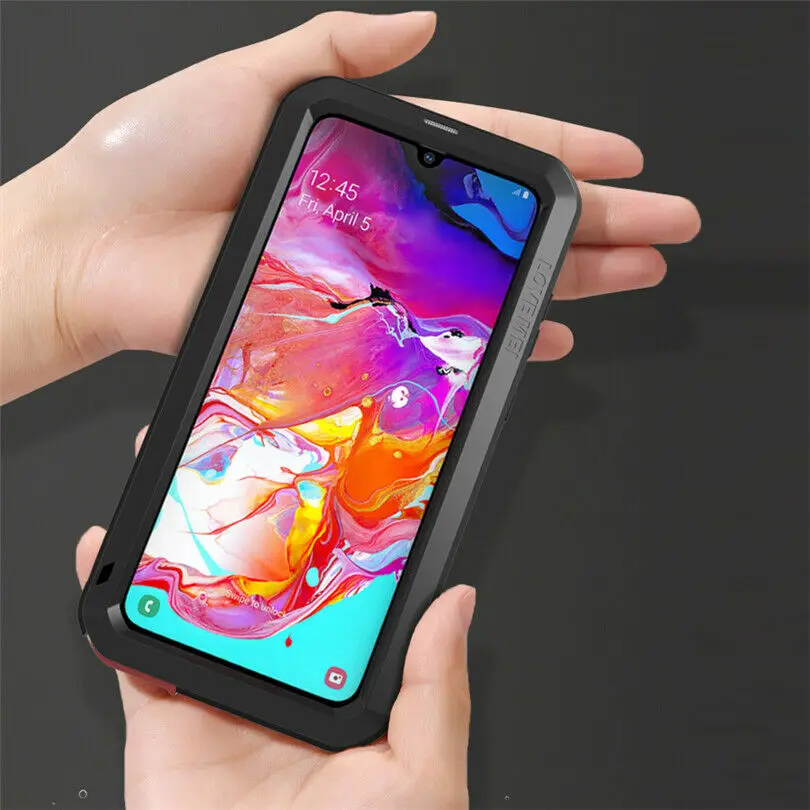 Роскошный металлический алюминиевый чехол для Samsung Galaxy S20 Ultra LOVE MEI Armor Shock Case S10 LITE
