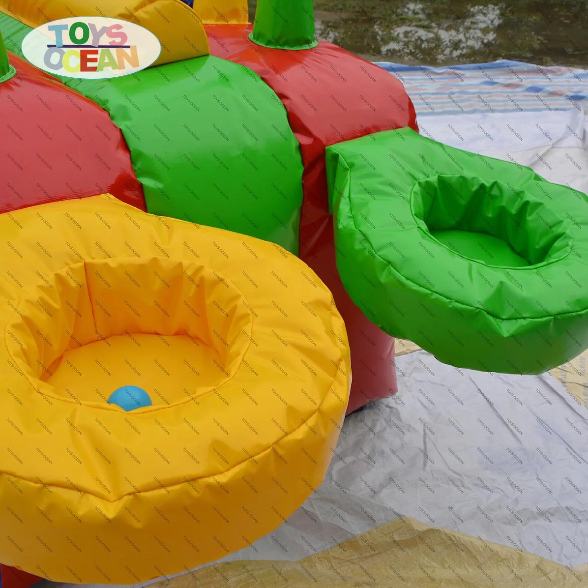 Популярный надувной Карнавальный костюм для спортивных игр забавные надувыне