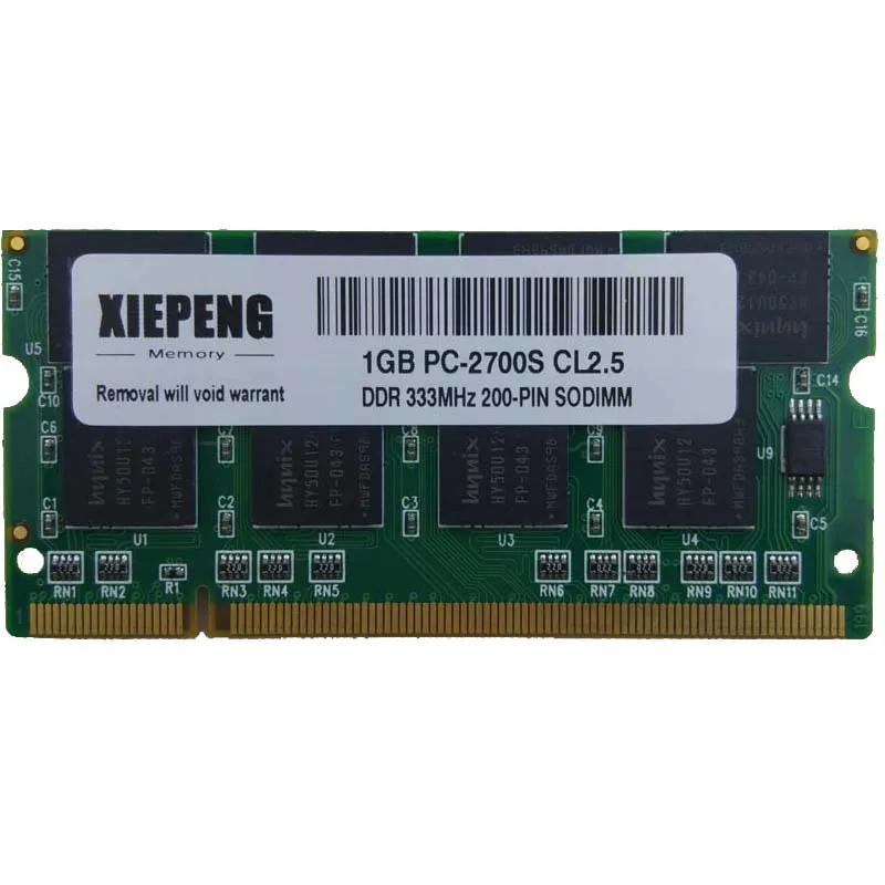 Память для ноутбука Acer Aspire 3004WLCi TravelMate TMC302XCi 1 ГБ DDR 333 PC2700S RAM 512 МБ 333MHz