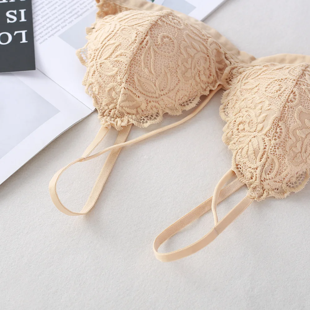 Lace Bra Women Push Up Bra Wireless Bralette Padded Bra Brassiere Female Sexy Lingerie Underwear